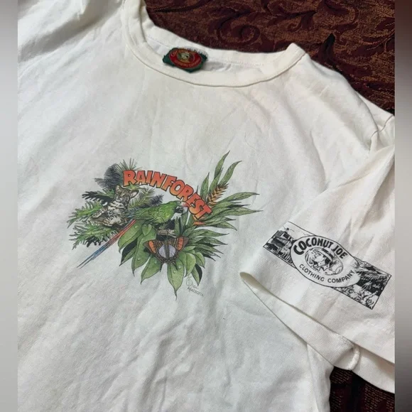 1988 Rainforest Cafe Graphic Tee - Picture 3 of 8